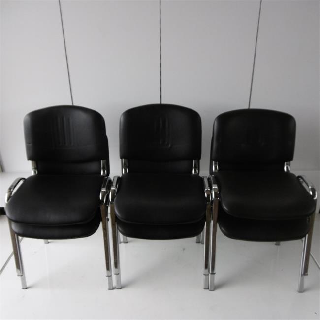 6  Kunstleder-Stühle